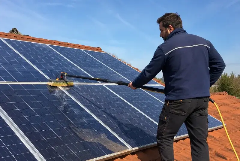 Nettoyage et entretien de panneaux solaires à Rouairoux